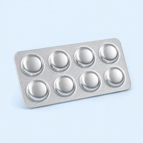 Pharmaceutical tablet blister pack for an automatic blister cartoning machine