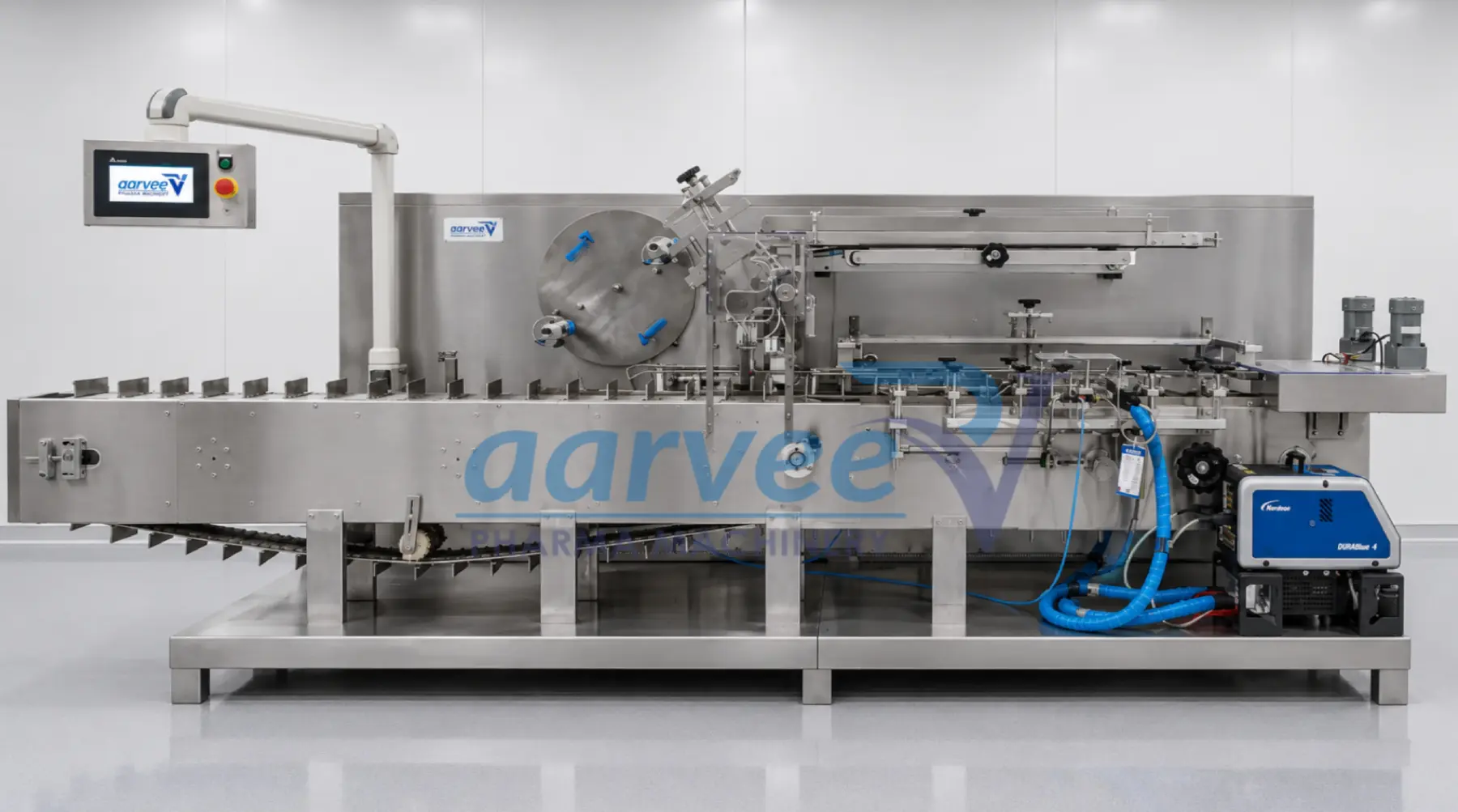 Automatic horizontal cartoning machine for food products